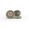 Stainless Steel Cuff Links 3/4" Round